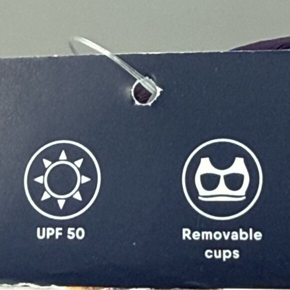 NWT Land’s End SlenderSuit Grecian Tummy Control Swimsuit in Blackberry Size S - Picture 11 of 14